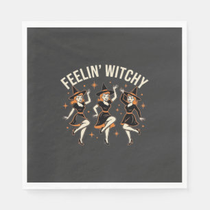 Serviette En Papier Danse de sorcière Halloween Feelin 'Witchy