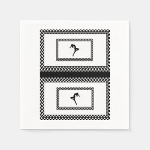 Serviette En Papier Danseur de Napkin papier