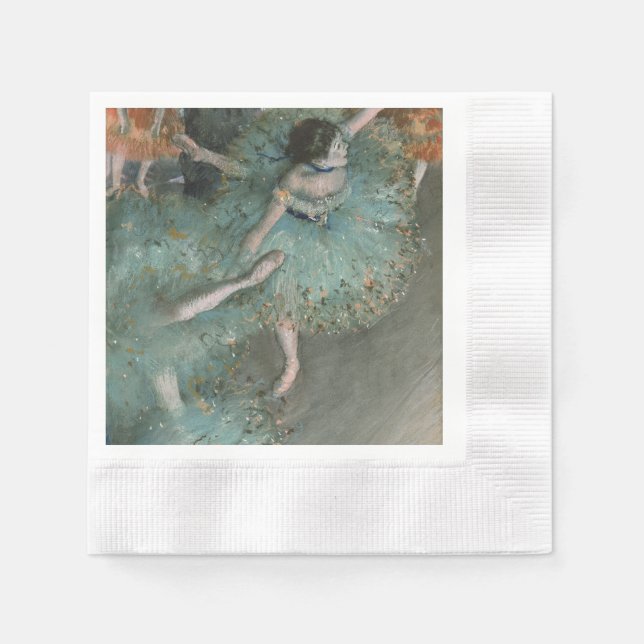 Serviette En Papier Danseuse - Edgar Degas (Devant)