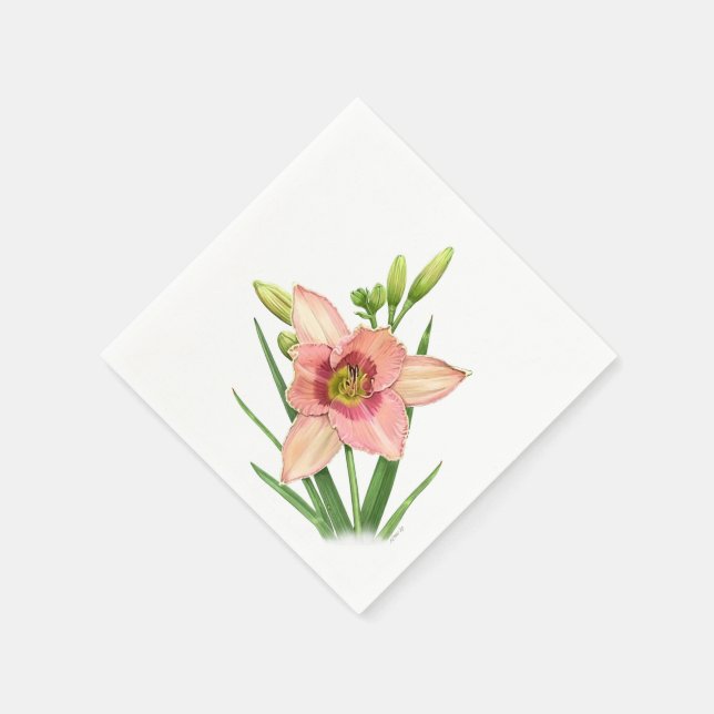 Serviette En Papier Daylily - Svengali (Coin)