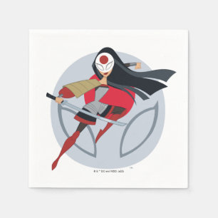 Serviette En Papier DC Super Hero Girls Katana