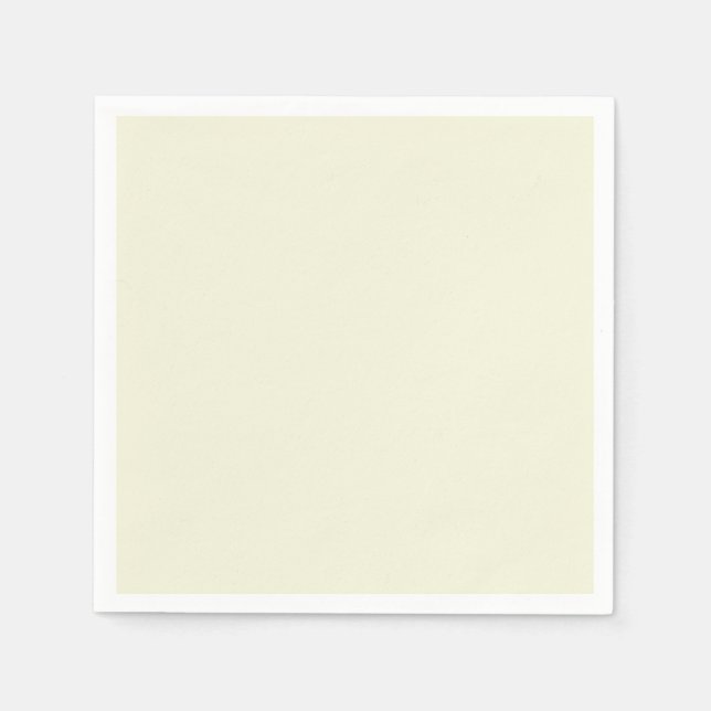 Serviette en papier de cocktail standard beige (Devant)