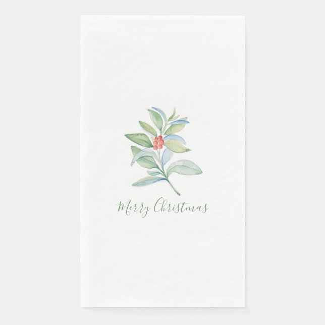 Serviette en papier de Noël (Devant)