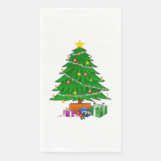 Serviette en papier de Noël