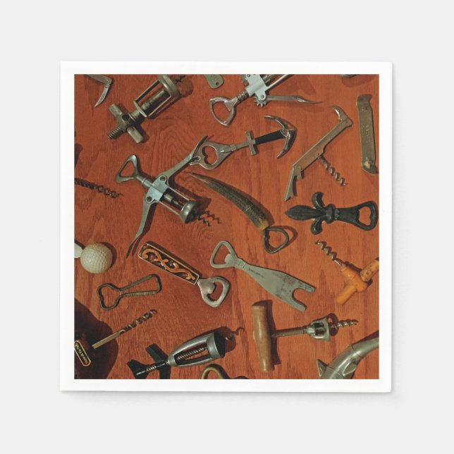 Serviette En Papier décapsuleurs (Devant)