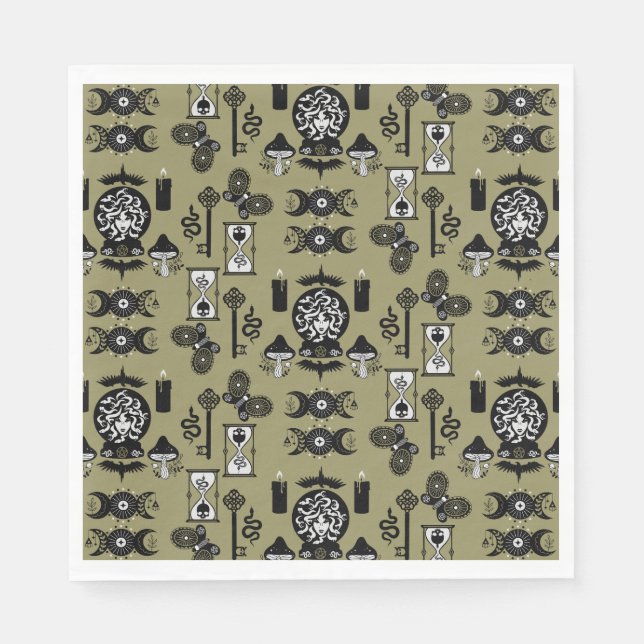 Serviette En Papier Décor esthétique (Devant)