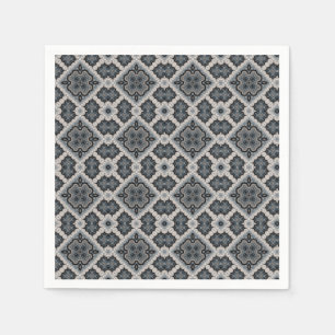 Serviette En Papier Décor oriental élégant
