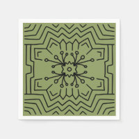 Décor vert mousse