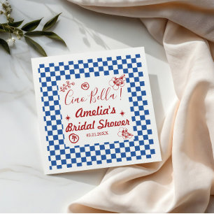 Serviette En Papier Décoration de fête personnalisée à la main Ciao Be