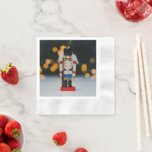 Serviette En Papier Décoration de noël classique casse-noisette de Sli