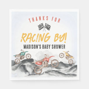 Serviette En Papier Décoration de table pour Baby Shower de moto tout-