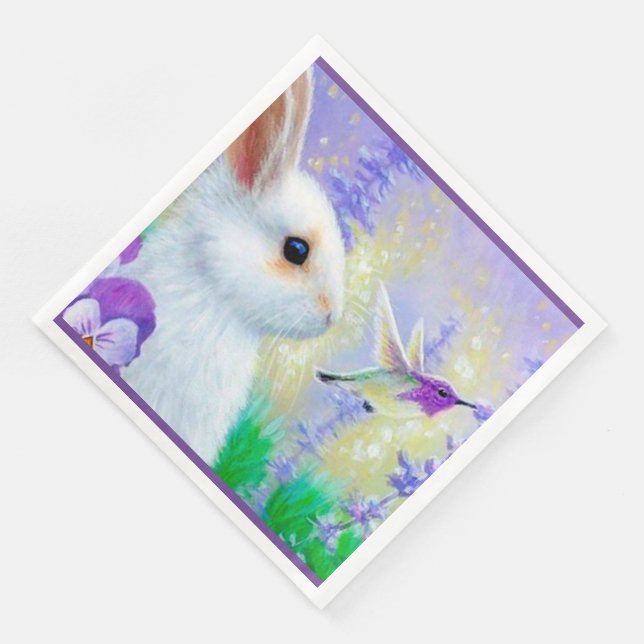 Serviette En Papier Découpage (Coin)