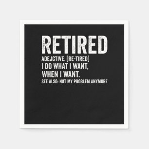 Serviette En Papier Définition Adjective Retraitée Pas Mon Problème An