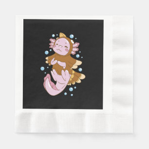 Serviette En Papier Déguisement de dinde Axolotl Amusant