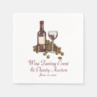 Dégustation de vin Cocktail Party bouteille de ver