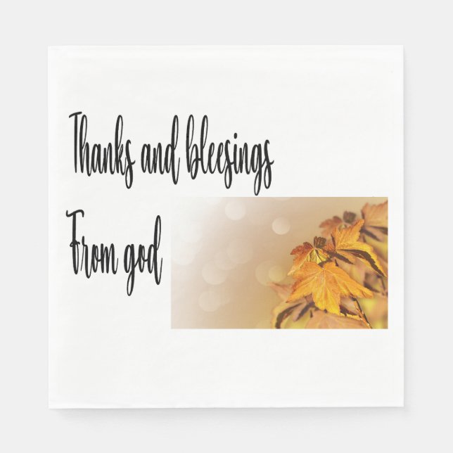 SERVIETTE EN PAPIER DÉJEUNER STANDARD NAPKIN (Devant)