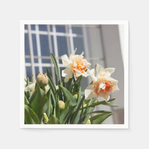 Serviette En Papier Délicat mignon daffodils printemps