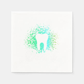 Serviette En Papier Dental Assistant Dentiste Dentistesse Hygiéniste C
