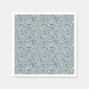Serviette En Papier Dentelle abstraite sans couture romantique rétro b