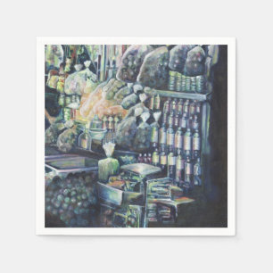 Serviette En Papier Déplacé l'objectif, Singapour