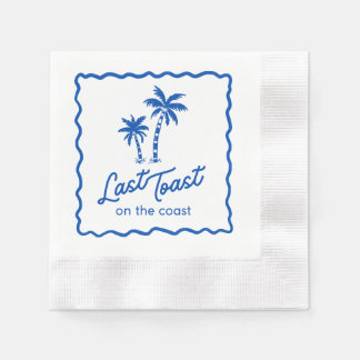 Serviette En Papier Dernière Toast sur la Côte Bleue Enterrement de Vi