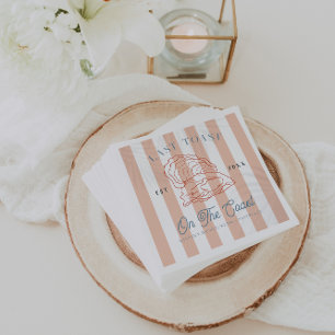 Serviette En Papier Dernière Toast sur la Côte Enterrement de Vie de J