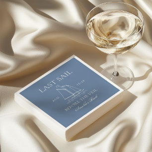 Serviette En Papier Dernière Voile Avant Le Week-End De Bachelorette V