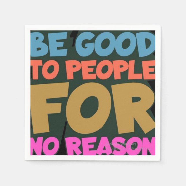 Serviette En Papier Des serviettes qui vont bien ! Concevez votre prop (Devant)