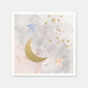 Serviette En Papier Des serviettes Twinkle Little Star Au-Dessus Des s