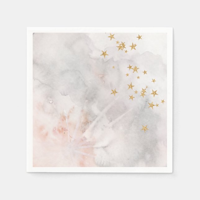 Serviette En Papier Des serviettes Twinkle Little Star Au-Dessus Des s (Devant)
