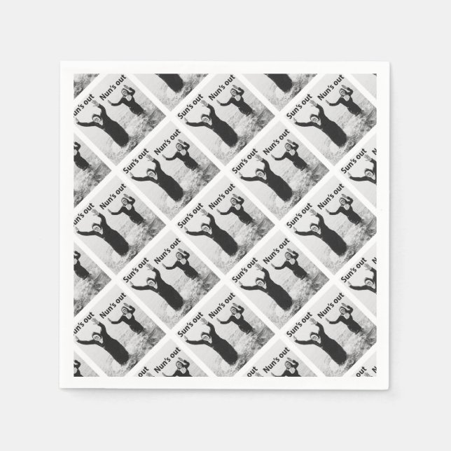 Serviette En Papier Des soeurs dehors (Devant)