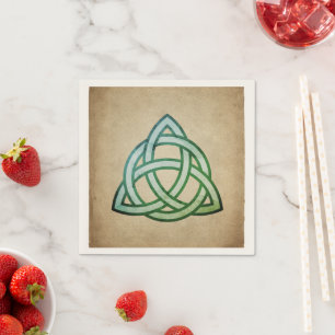 Serviette En Papier Design celtique