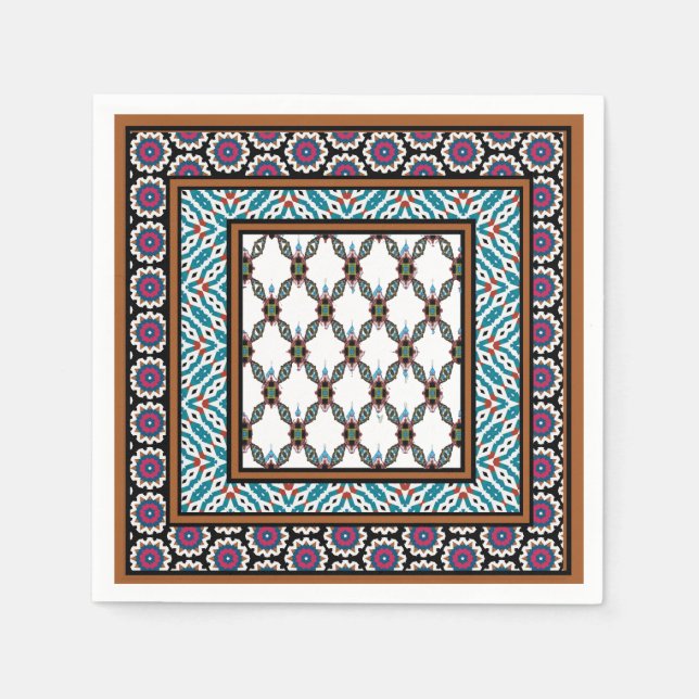Serviette En Papier Design de la fierté mexicaine 2 (Devant)