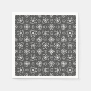 Serviette En Papier Design gris