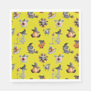 Serviette En Papier Design tout-en-un pour Halloween