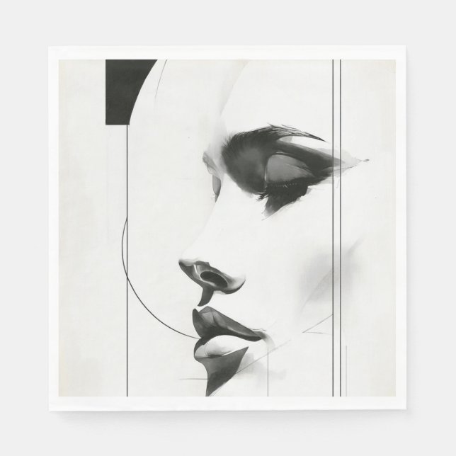 Serviette En Papier Designer Standard Luncheon (Devant)