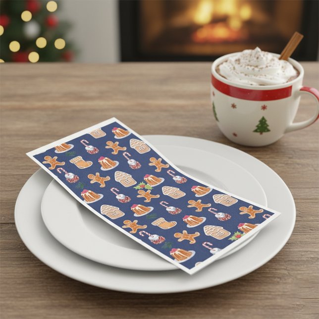 Serviette En Papier Desserts de Noël (Créateur téléchargé)