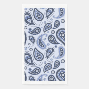 Serviette En Papier Dessin imprimé paisley floral complexe