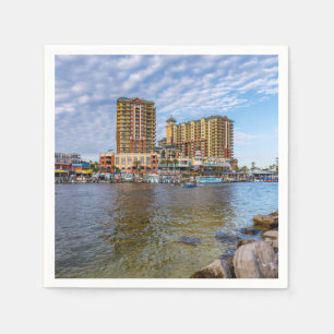 Serviette En Papier Destin Harbour Boardwalk Papier Napkin