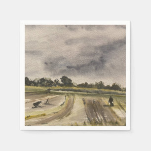 Serviette En Papier Détection Métal Dans Les Champs 2