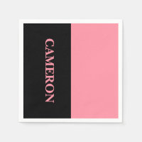 Deux couleurs tendance | Nom | Rose noir et Saumon