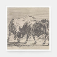 Deux taureaux de combat (par Paulus Potter)