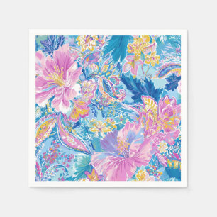 Serviette En Papier Devina Lily - Assiettes de fête Anenome Collette