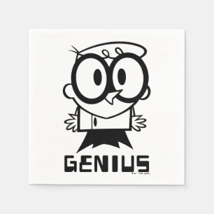 Serviette En Papier Dexter "Genius" - Graphique en bref