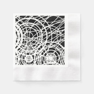 Serviette En Papier Dieu touche l'eau sombre