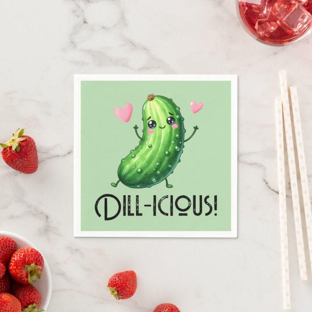 Serviette En Papier Dill-icieux (En situation)