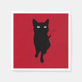 Serviette En Papier Dîner Amoureux des chats