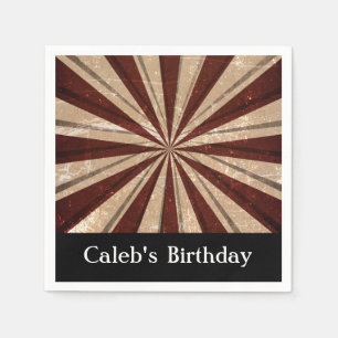 Serviette En Papier Dîner de fête du Carnaval vintage Cocktails Napkin