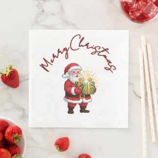 Serviette En Papier Dîner de Noël festif Napkin | Tablewar