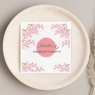 Serviette En Papier Dîner japonais Hibachi fête d'anniversaire